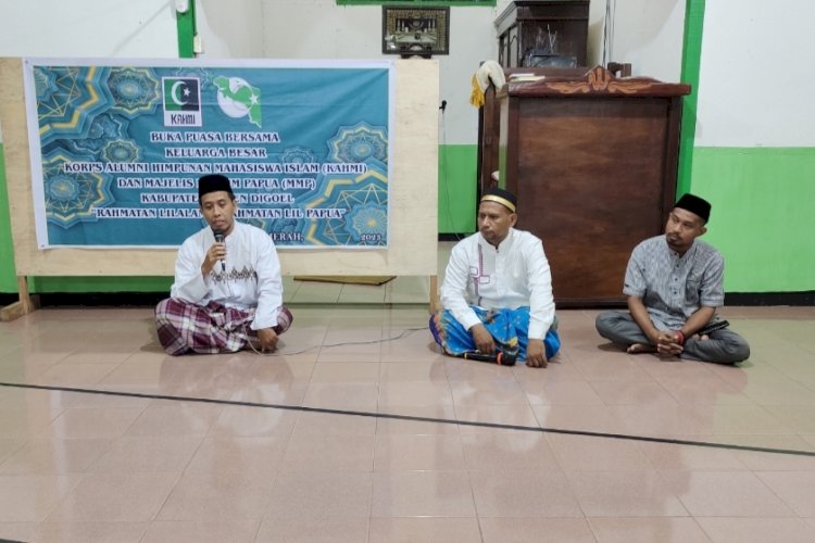 Pererat Tali Silaturahmi Md Kahmi Dan Majelis Muslim Papua Boven