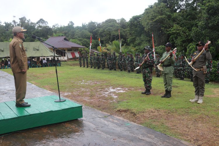 As Ii Setda Boven Digoel Pimpin Upacara Pembukaan Tmmd Ke Kodim