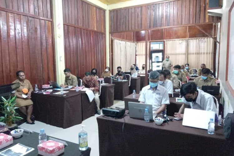 Diskominfo Boven Digoel Menggelar Pelatihan Pengelolaan Website Opd Rmolpapua Id