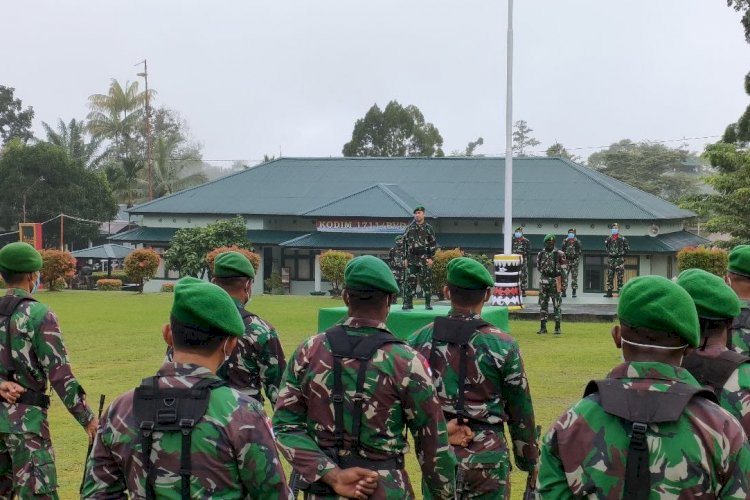 Dandim Boven Digoel Imbau Prajurit Jalin Komunikasi Yang Baik Antar Anggota Rmolpapua Id