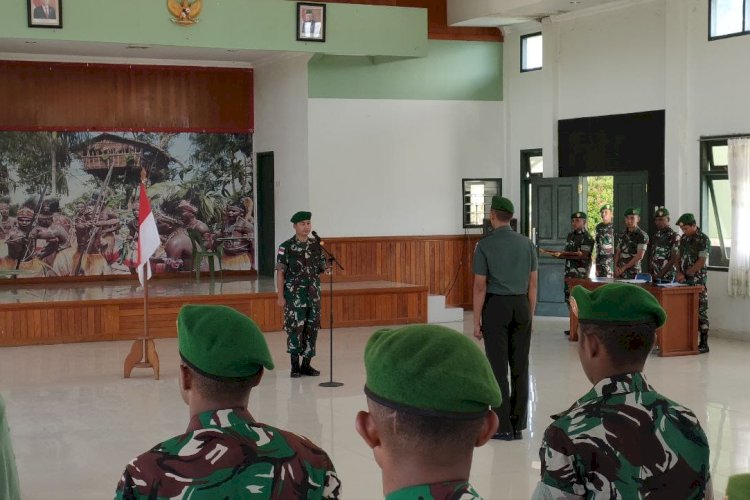 Dandim Boven Digoel Pimpinan Koprapot Pindah Satuan Anggotanya RMOLPAPUA ID